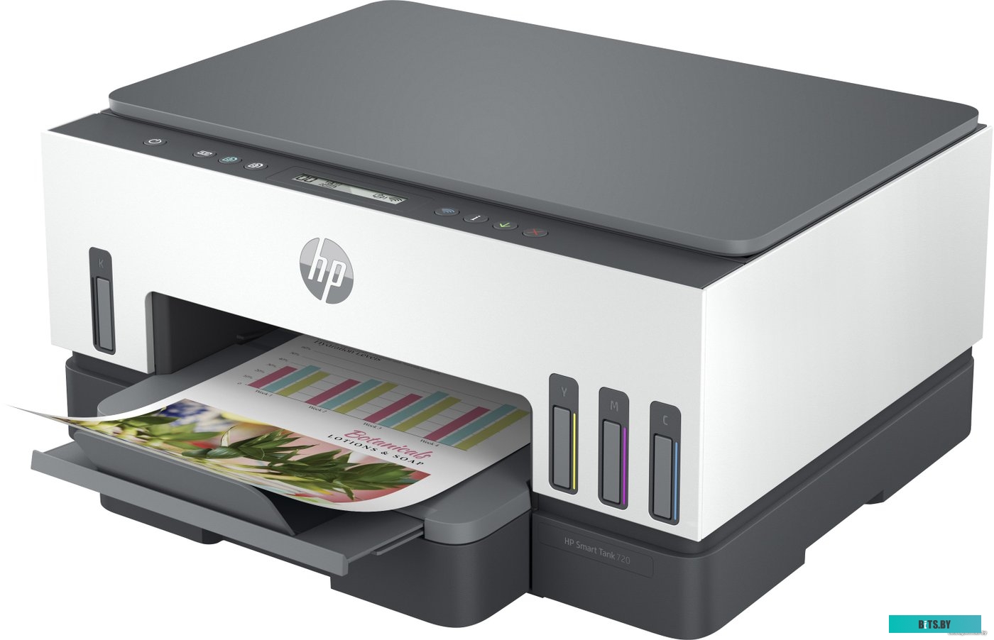 Струйное МФУ HP Smart Tank 720 AiO (6UU46A) A4 Duplex WiFi USB серый 6UU46A#670