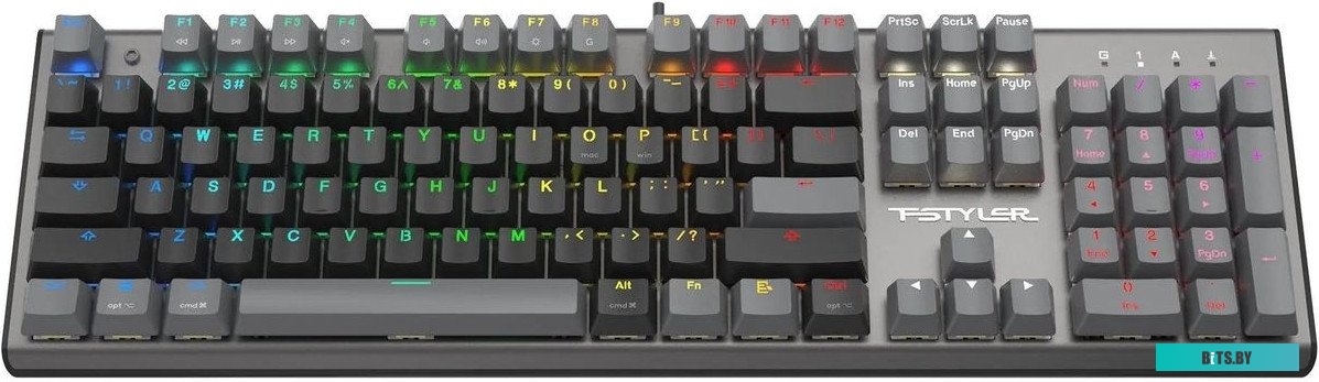 A4Tech Fstyler FS100 Neon (серый/черный)